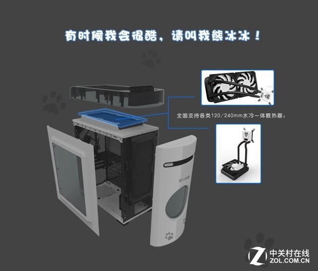 臺北電腦展之萌物 大黑大白一起萌萌噠 