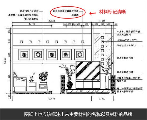 裝修圖紙應(yīng)標(biāo)出裝修材料名稱(chēng)和材料品牌 裝修圖紙應(yīng)標(biāo)出裝修材料名稱(chēng)和材料品牌