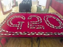 G20峰會相關展品相當吸引眼球